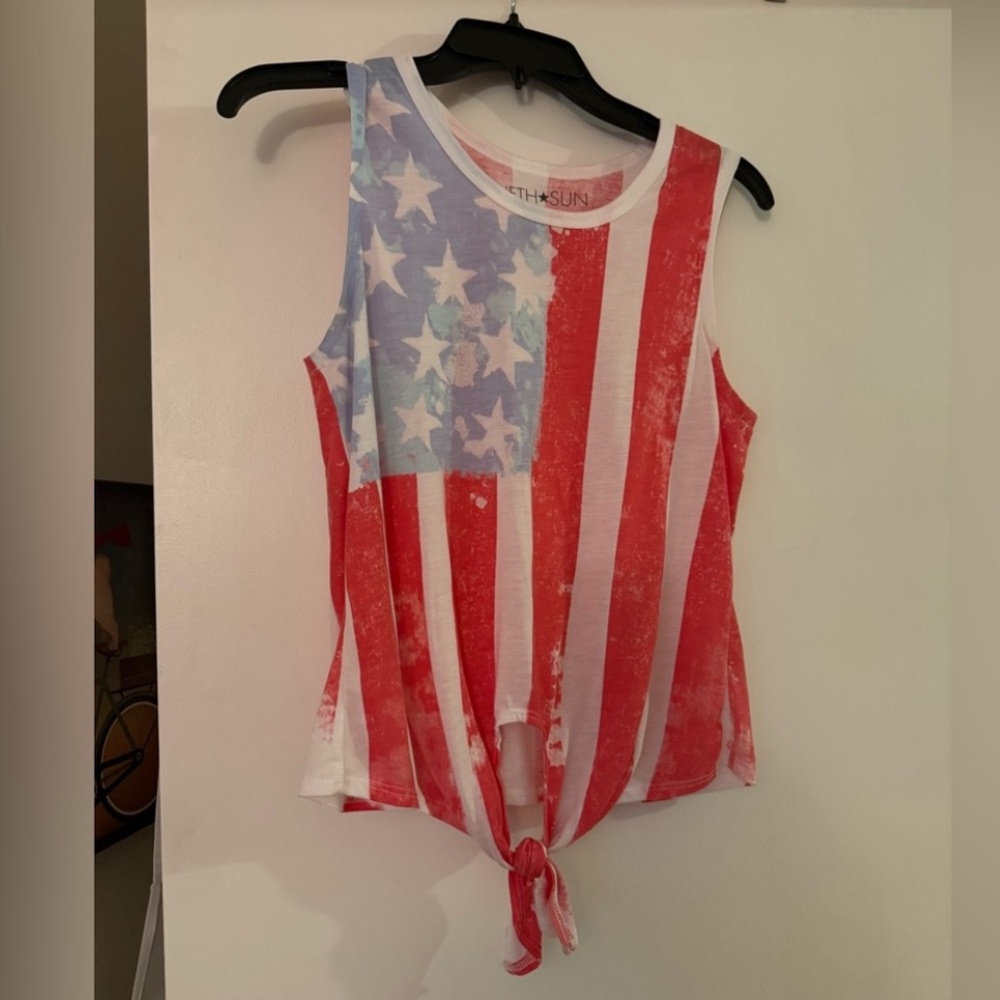 Set of 5 Ladies’ Tank Tops: Express & USA Print & LOFT